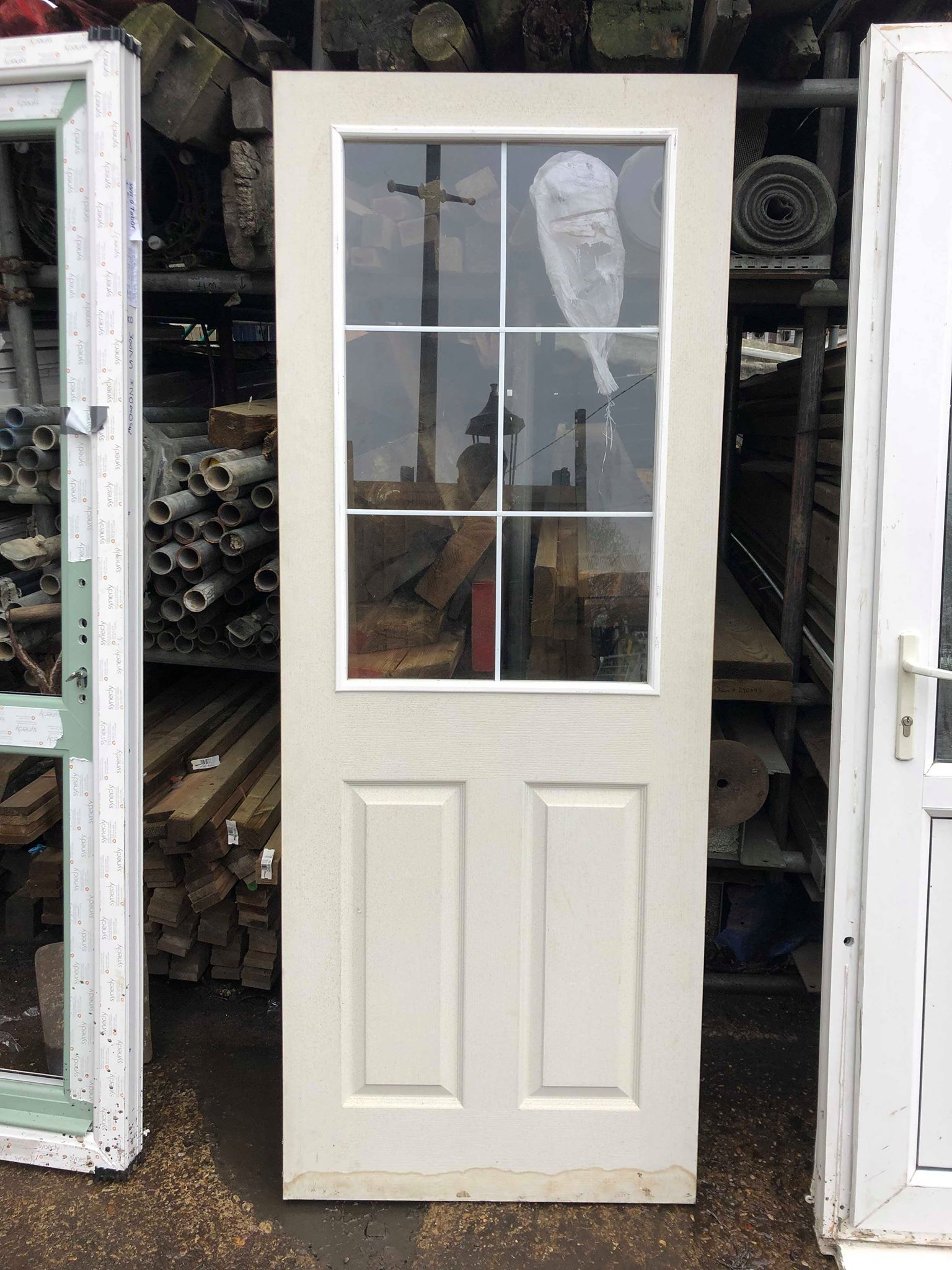 2 x Interior Wooden Doors - 760mm x 1980mm - A and D Reclaim