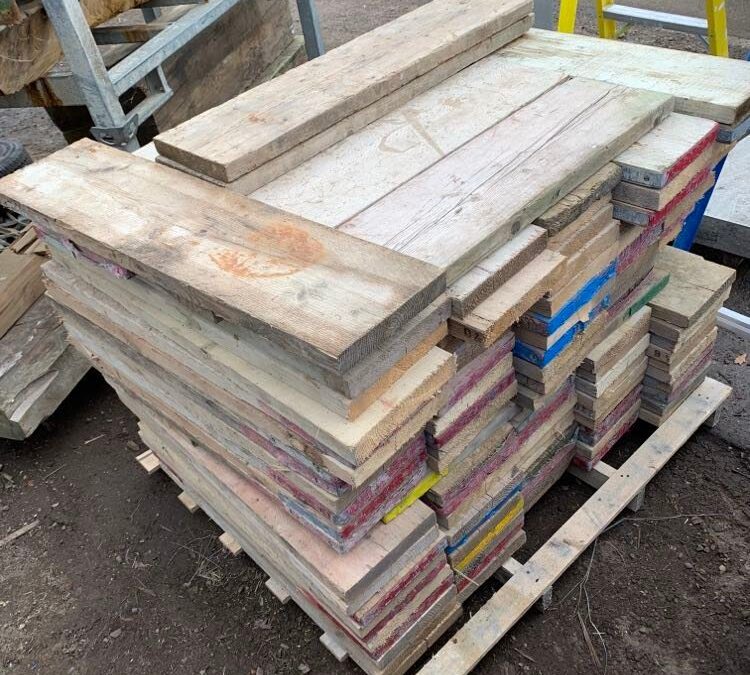 Reclaimed 3ft Scaffold Boards x200 Available
